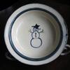 Snowman pattern
  3 piece set in the design of your choice $80; bowl or plate alone  $35 